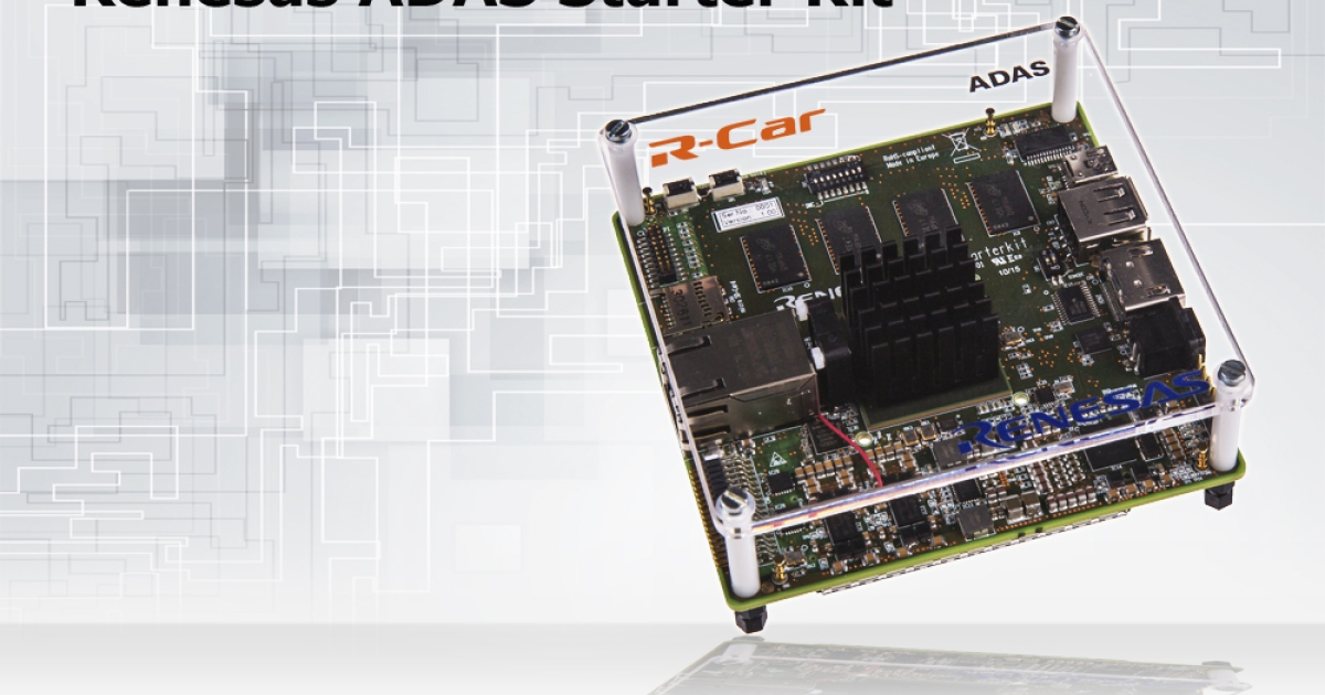Renesas Electronics ADAS Starter Kit Accelerates Vision-Based ADAS ...