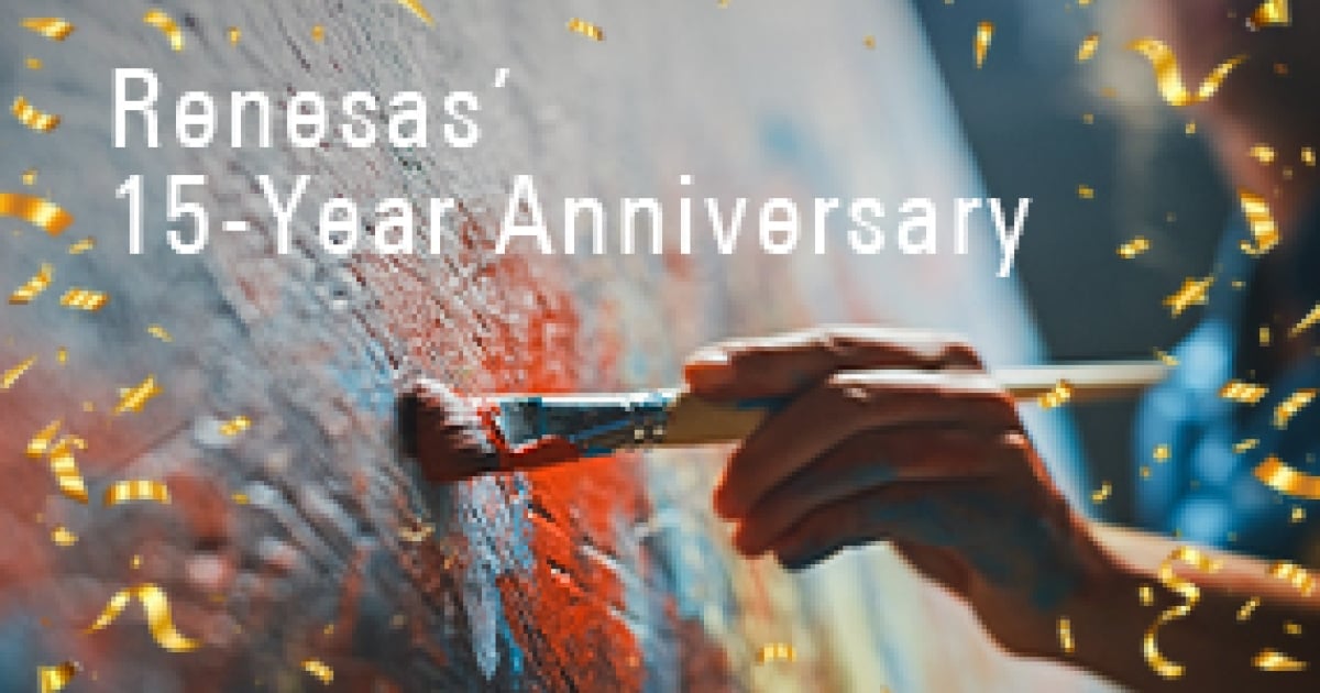 Celebrating Renesas' 15-Year Anniversary, Student Artists Create Murals ...