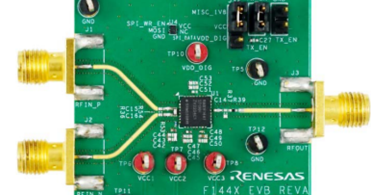 F1440EVK F1440 Highlinearity Variable Gain Amplifier Evaluation Kit Renesas