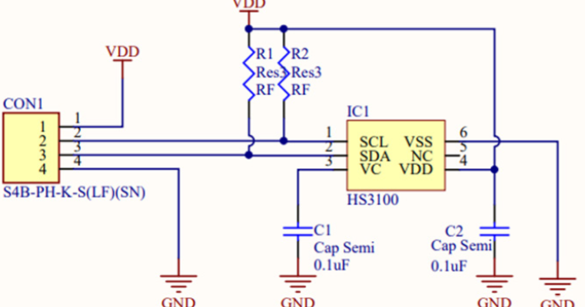 HS3003-MC1 - Relative Humidity and Temperature Sensor Module, ±2.5% RH ...