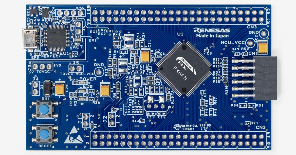 RTK5RX66N0C00000BJ - Target Board for RX66N | Renesas ルネサス