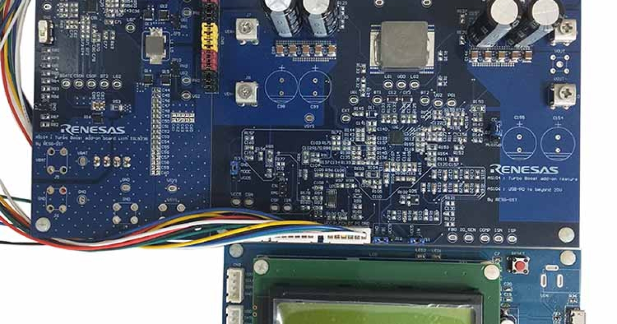 AS104PDTURBOPOCZ USB PD with Turbo Boost Reference Design Renesas
