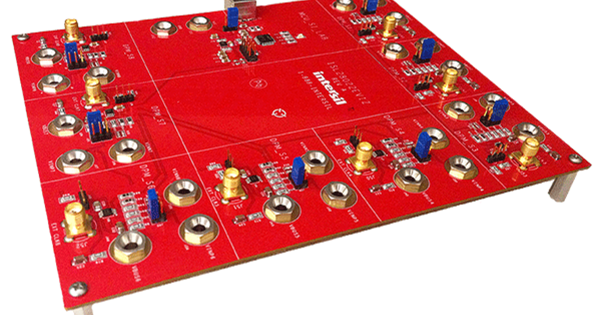 ISL28022EV1Z - Digital Power Monitor 8 Site Evaluation Board