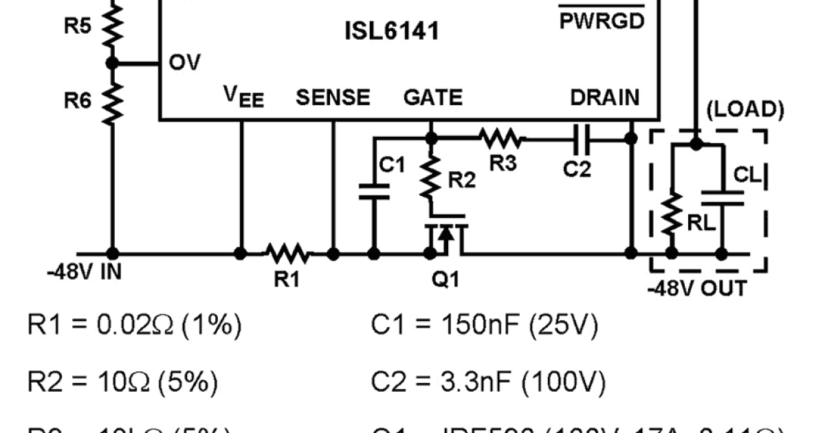 ISL6141 Negative Voltage Hot Plug Controller Renesas