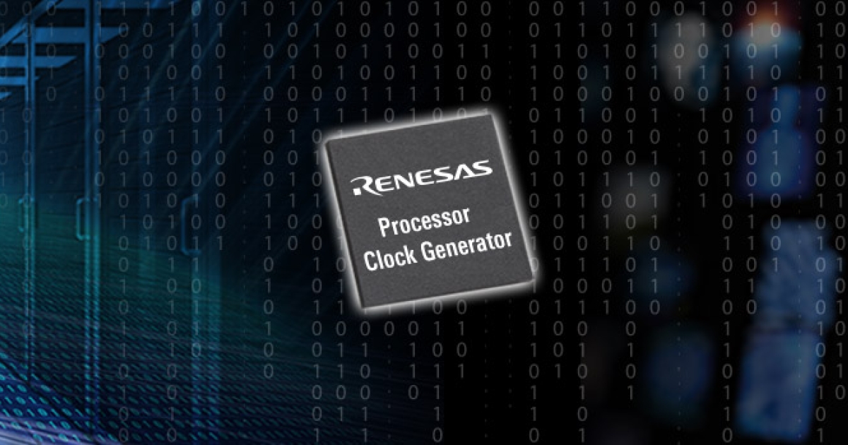Processor Clock Generators | Renesas