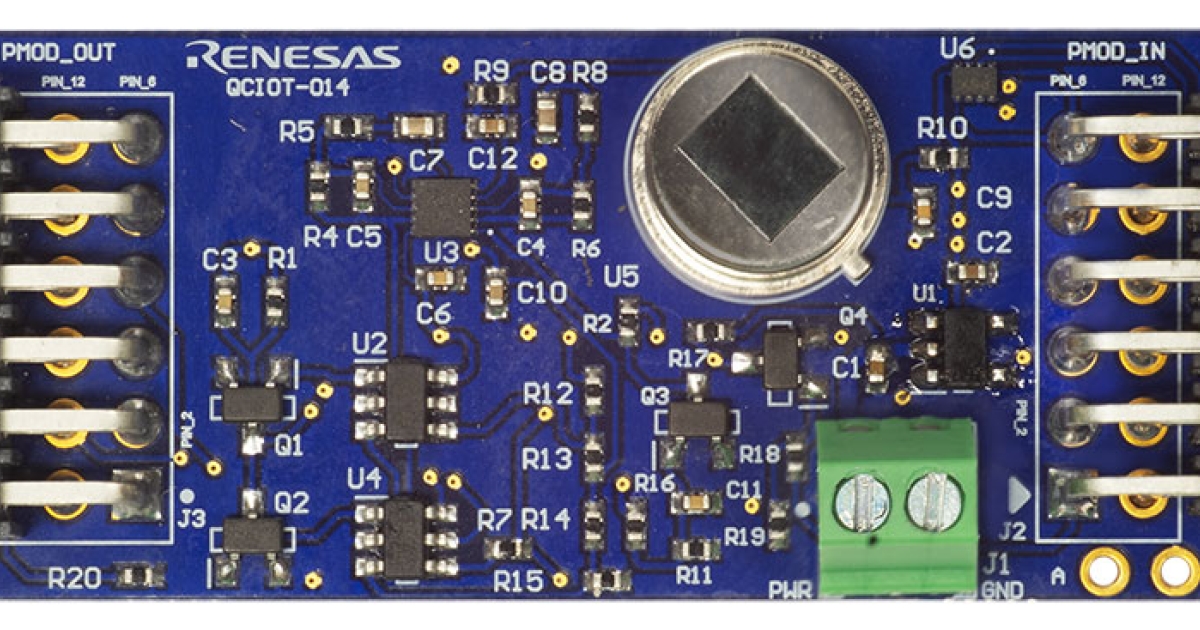 QCIOT-MOTIONPOCZ - Motion Sensor QuickConnect IoT Module | Renesas ルネサス