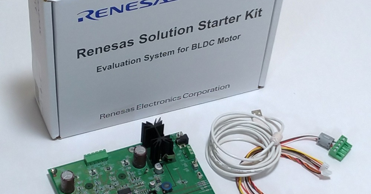 MOTOR-RSSK-BLDC - Evaluation System for BLDC Motor | Renesas