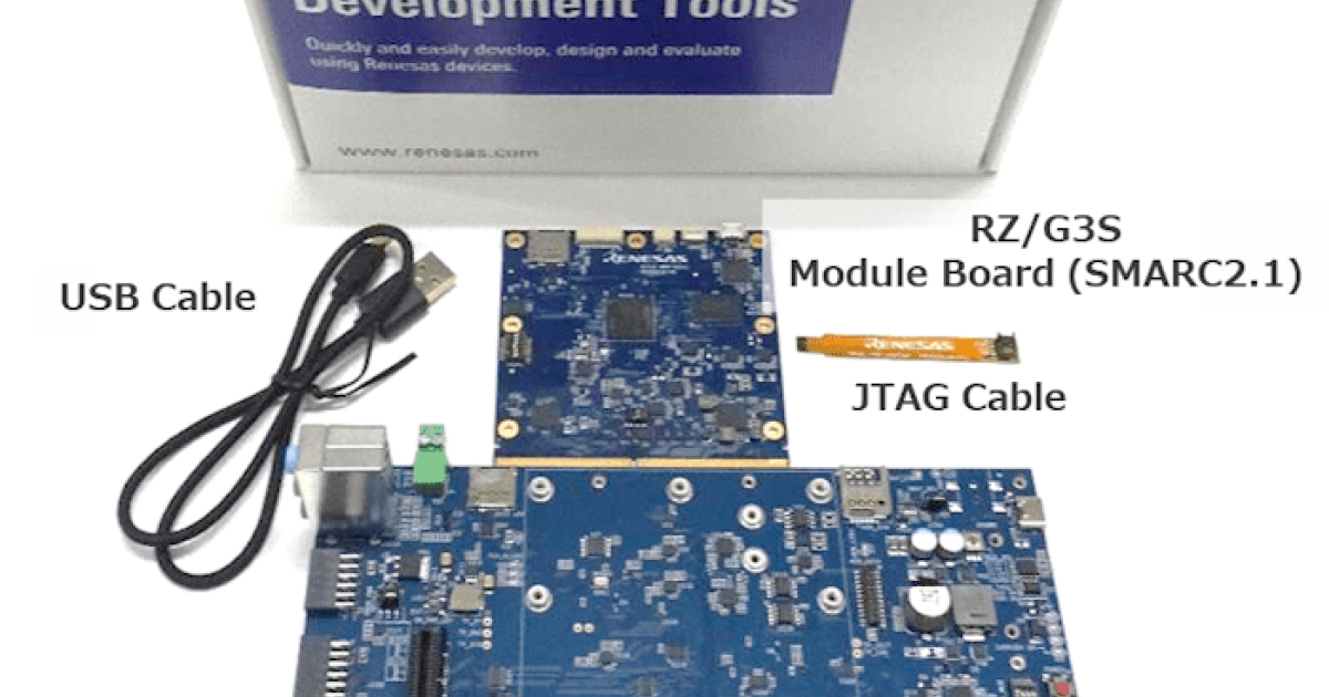 RZ/G3S-EVKIT - Evaluation Board Kit for RZ/G3S MPU | Renesas