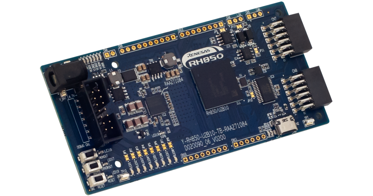 Y-RH850-U2B10-TB-RAA271084 - RH850/U2B10 Target Board with Power ...