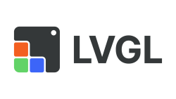 LVGL logo.