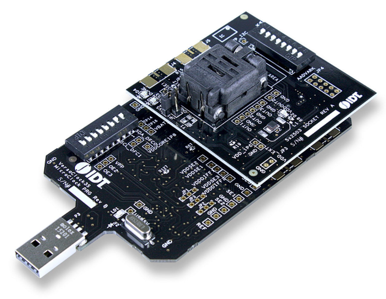 DEV5L2503 - Programmer Board (perspective)