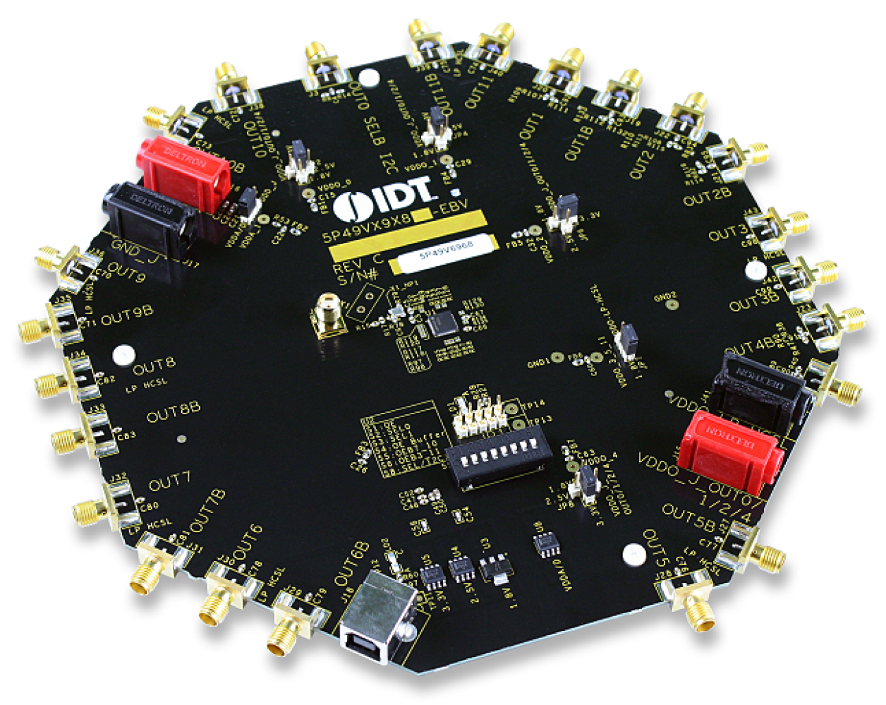 5P49V6968 - Evaluation Board (perspective)
