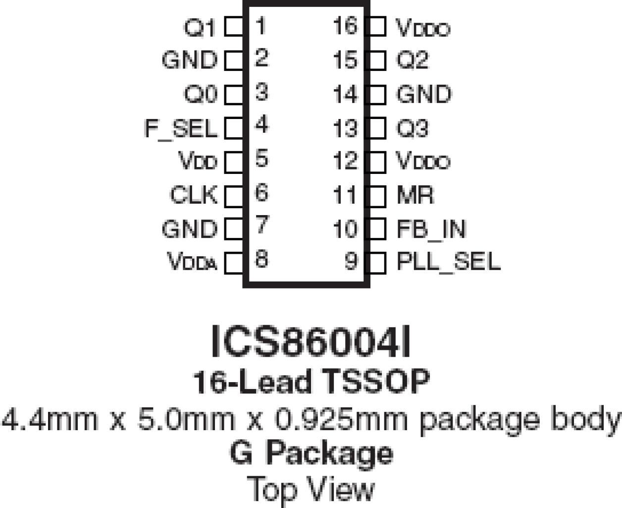 86004I - Pinout