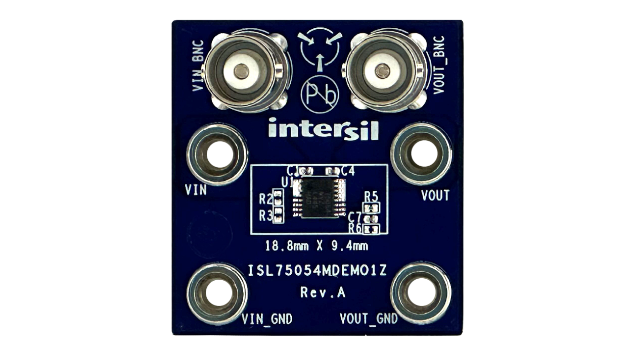 ISL75054MDEMO1Z Demonstration Board
