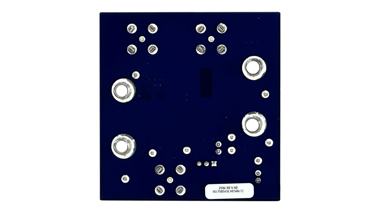 ISL75054MEVAL1ZA Evaluation Board - Bottom