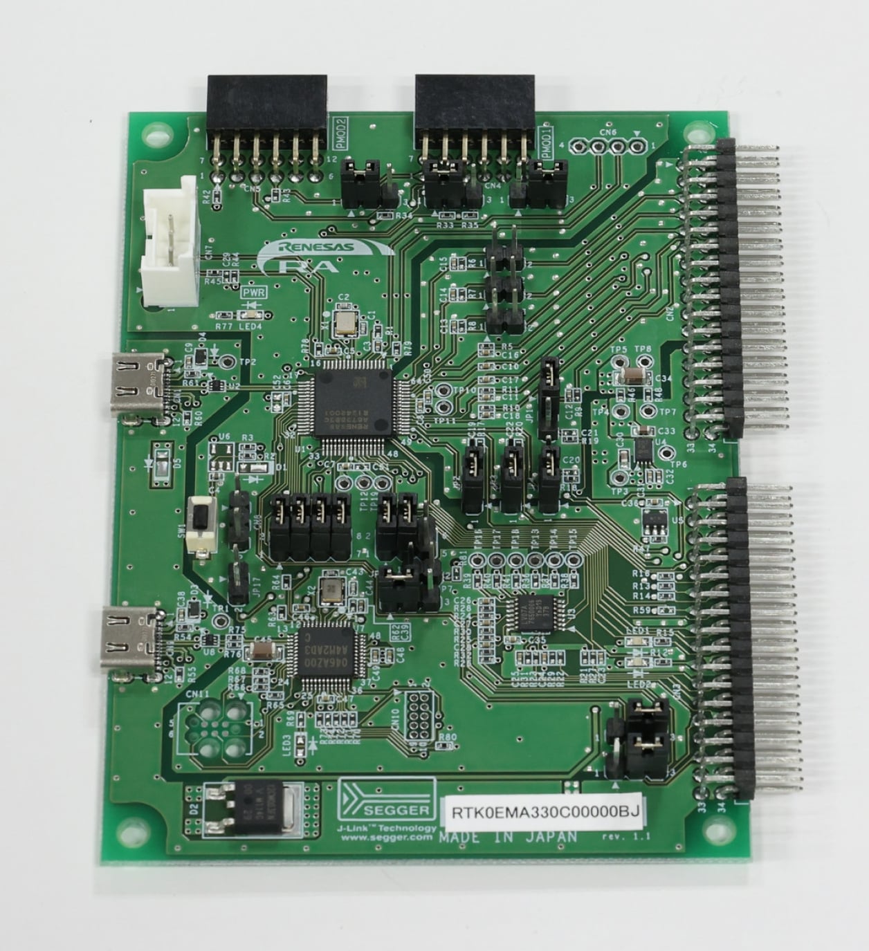 MCB-RA6T3 - Renesas Flexible Motor Control CPU Board for RA6T3 MCU