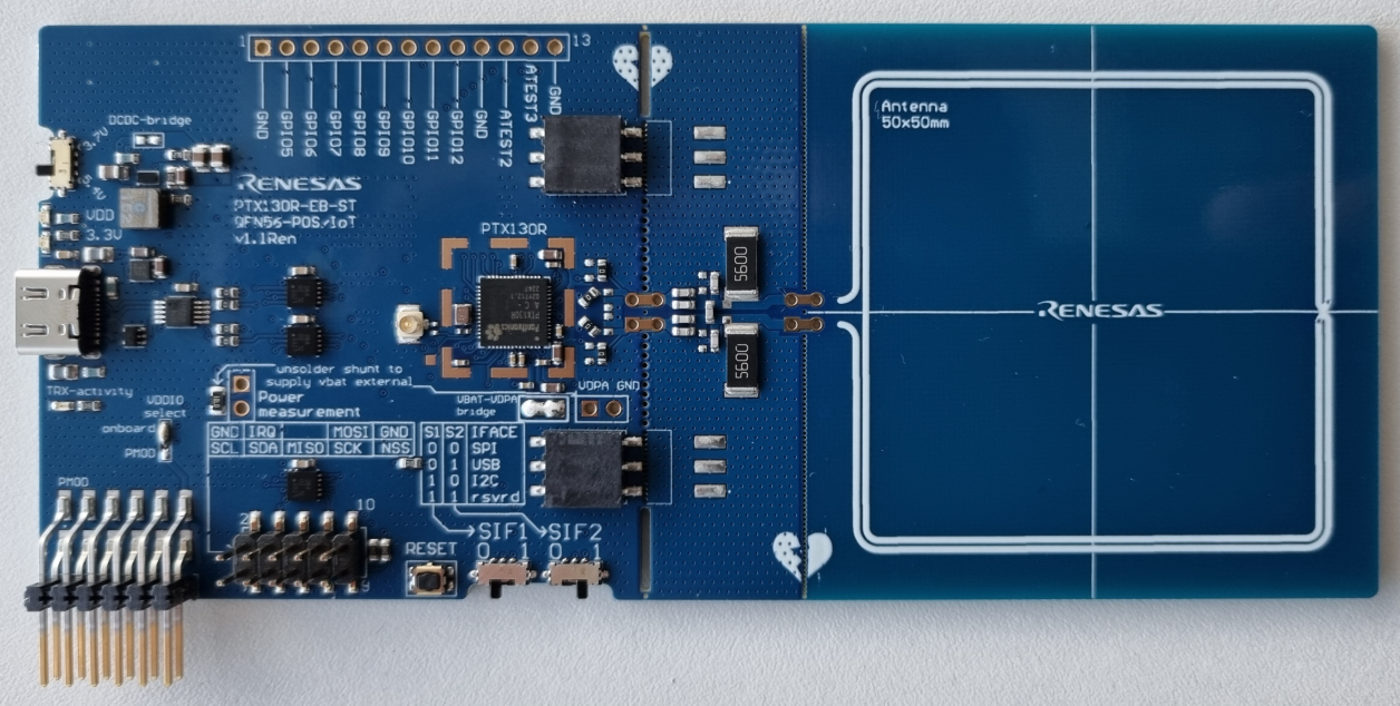 PTX130R Demo Board