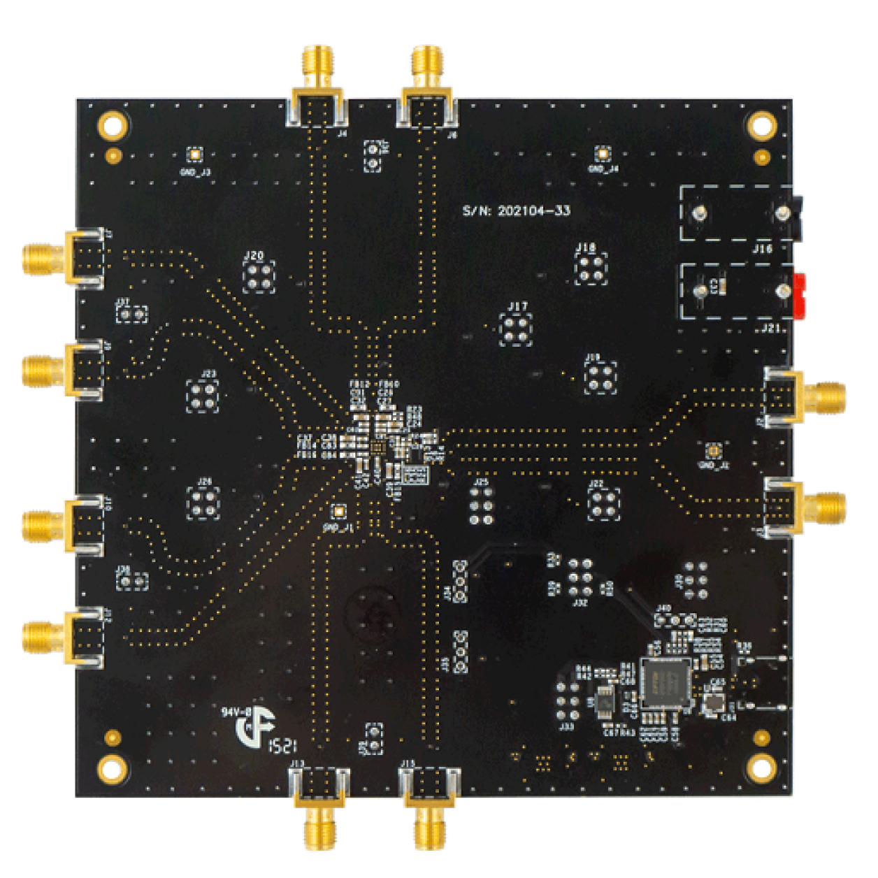 RC32514A-EVK - Evaluation Board (back)