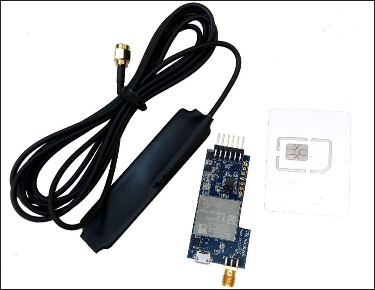 RTKYZ014A0B00000BE - PMOD Expansion Board for RYZ014A | Renesas