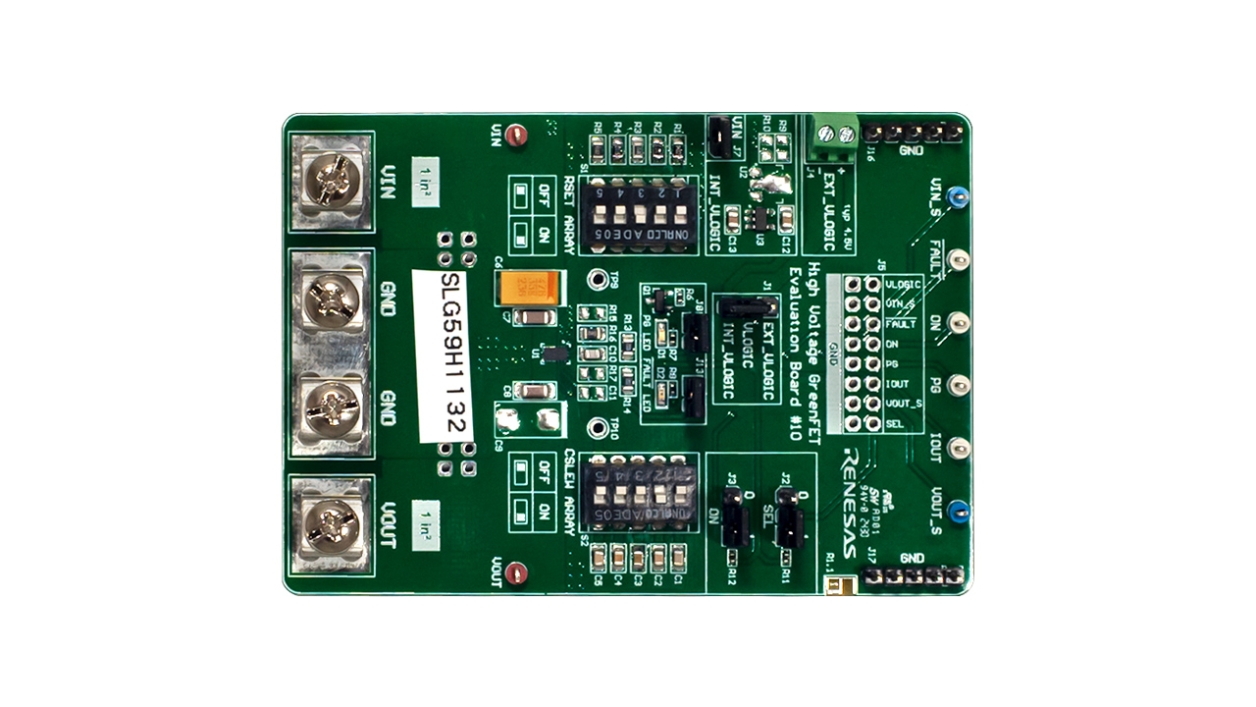 SLG59H1132V Evaluation Board - Top