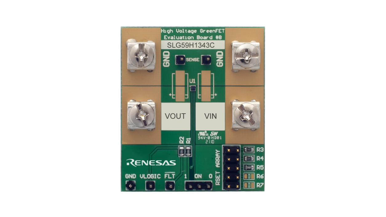 SLG59H1343C Evaluation Board - Top