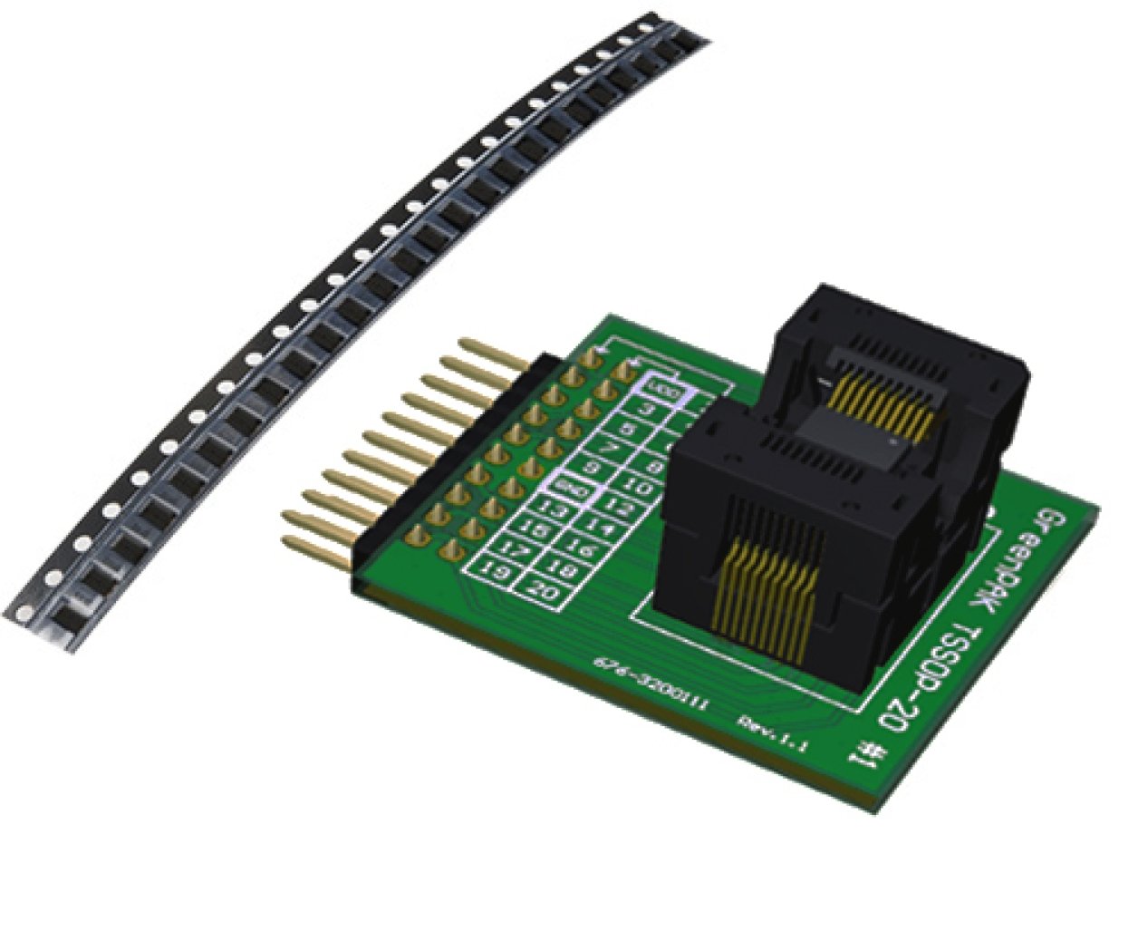 SLG46620G-SKT - GreenPAK SLG46620 (TSSOP-20) Development Kit with