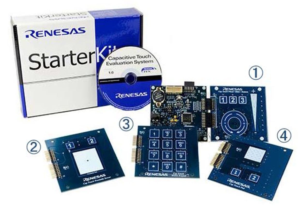Y-RX113CAPT01 - Capacitive Touch Kit RX113 | Renesas ルネサス