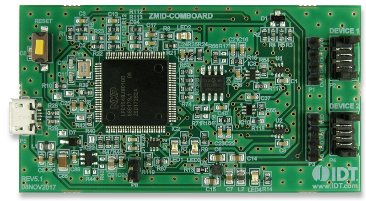 ZMID-COMBOARD - USB Communication and Programming Board for ZMID ...