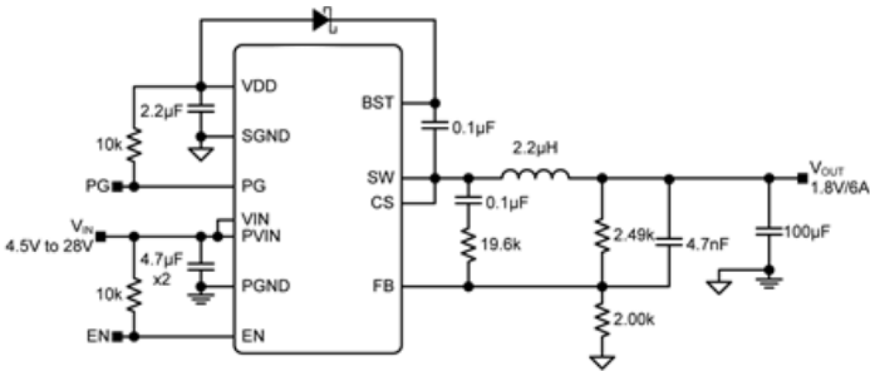 ZSPM4023-06 - Application Circuit