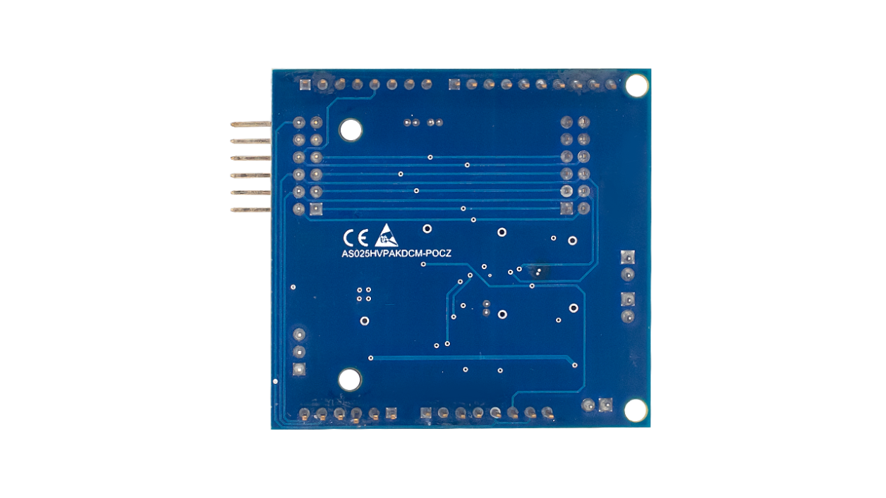 AS025HVPAKDCM-POCZ Board - Bottom