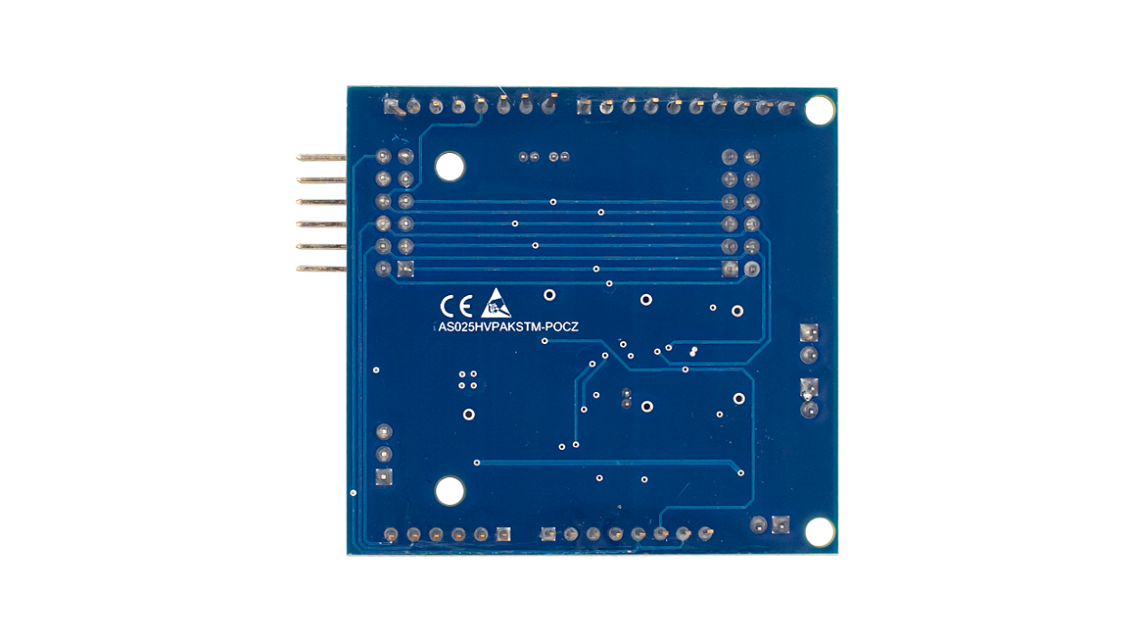 AS025HVPAKSTM-POCZ Board - Bottom