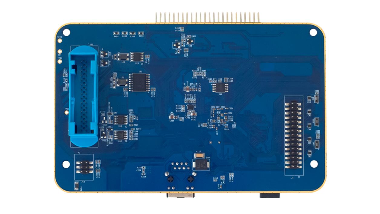Vehicle Control Unit Reference Design Board - Bottom