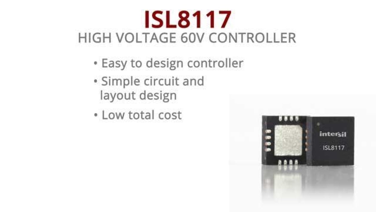 ISL8117 Synchronous Step-down PWM Controller