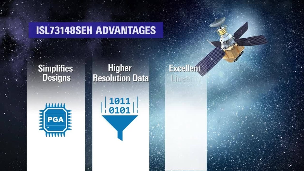 ISL73148SEH Rad-Hard 14-bit SAR ADC Overview