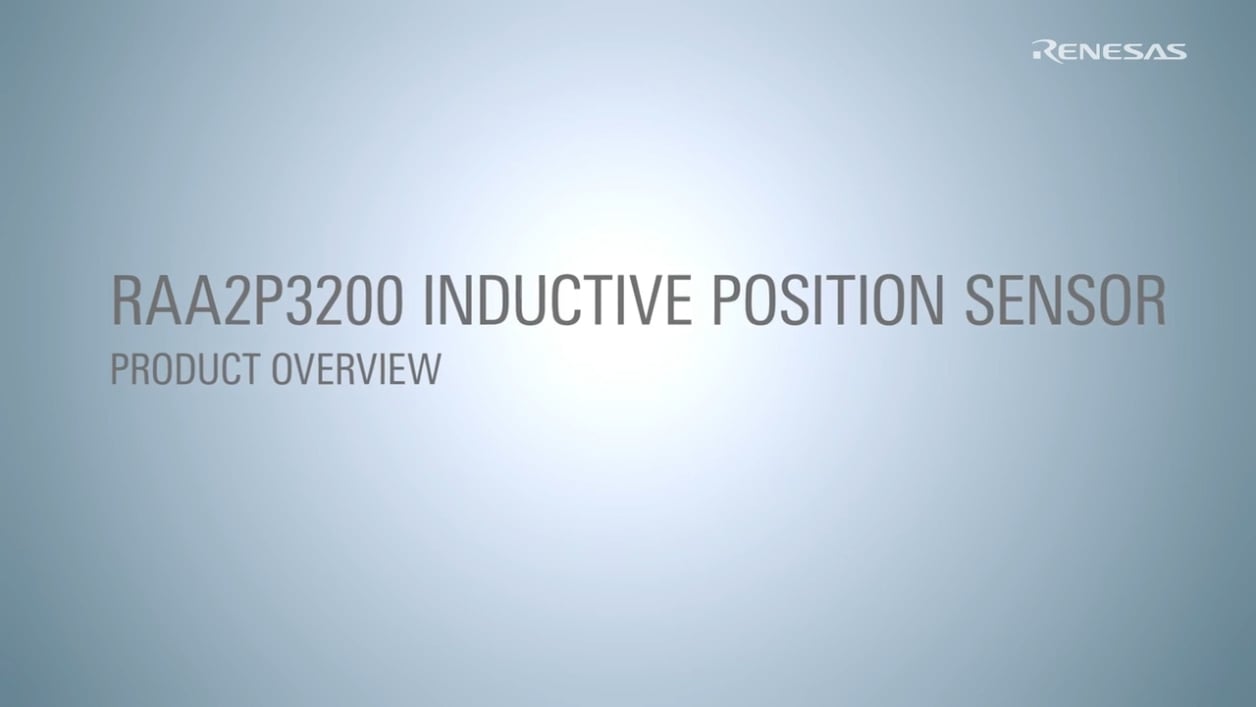 RAA2P3200 Inductive Position Sensor Product Overview