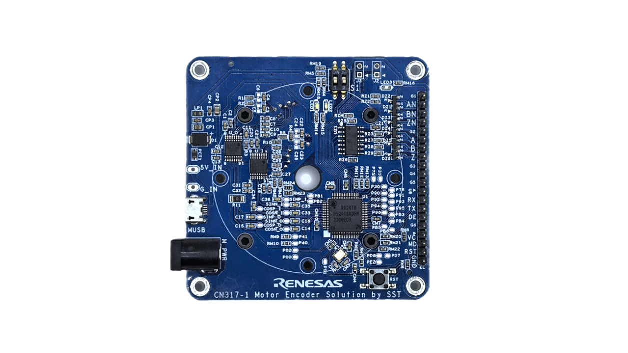 CN317-ABSIPSPOCZ Reference Design Board - Top