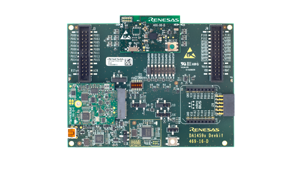 DA14594-006FDEVKT-P Development Board - Top