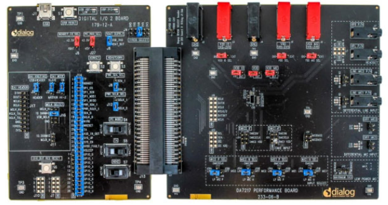 DA7217-EVAL - Ultra-Low Power Stereo Codec with Differential