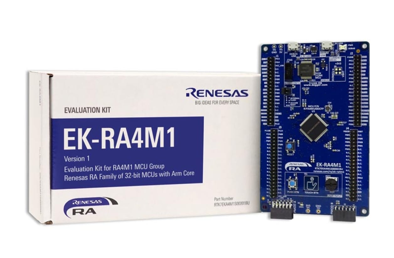 EK-RA4M1 - RA4M1 MCUグループ評価キット | Renesas ルネサス
