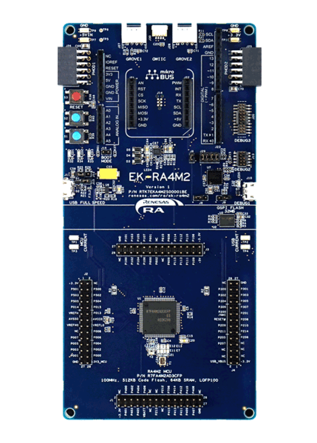 EK-RA4M2 Evaluation Board