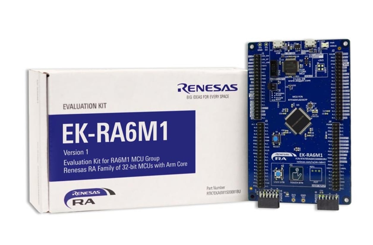 EK-RA6M1 - Evaluation Kit for RA6M1 MCU Group | Renesas