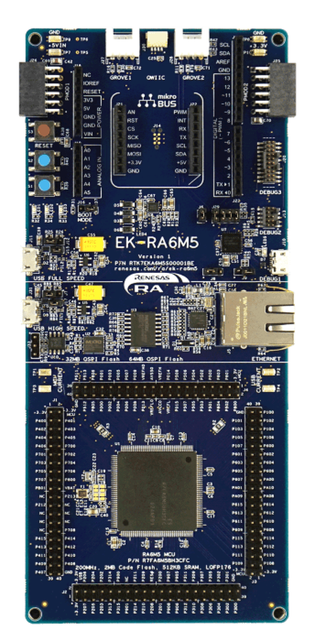 EK-RA6M5 Evaluation Board