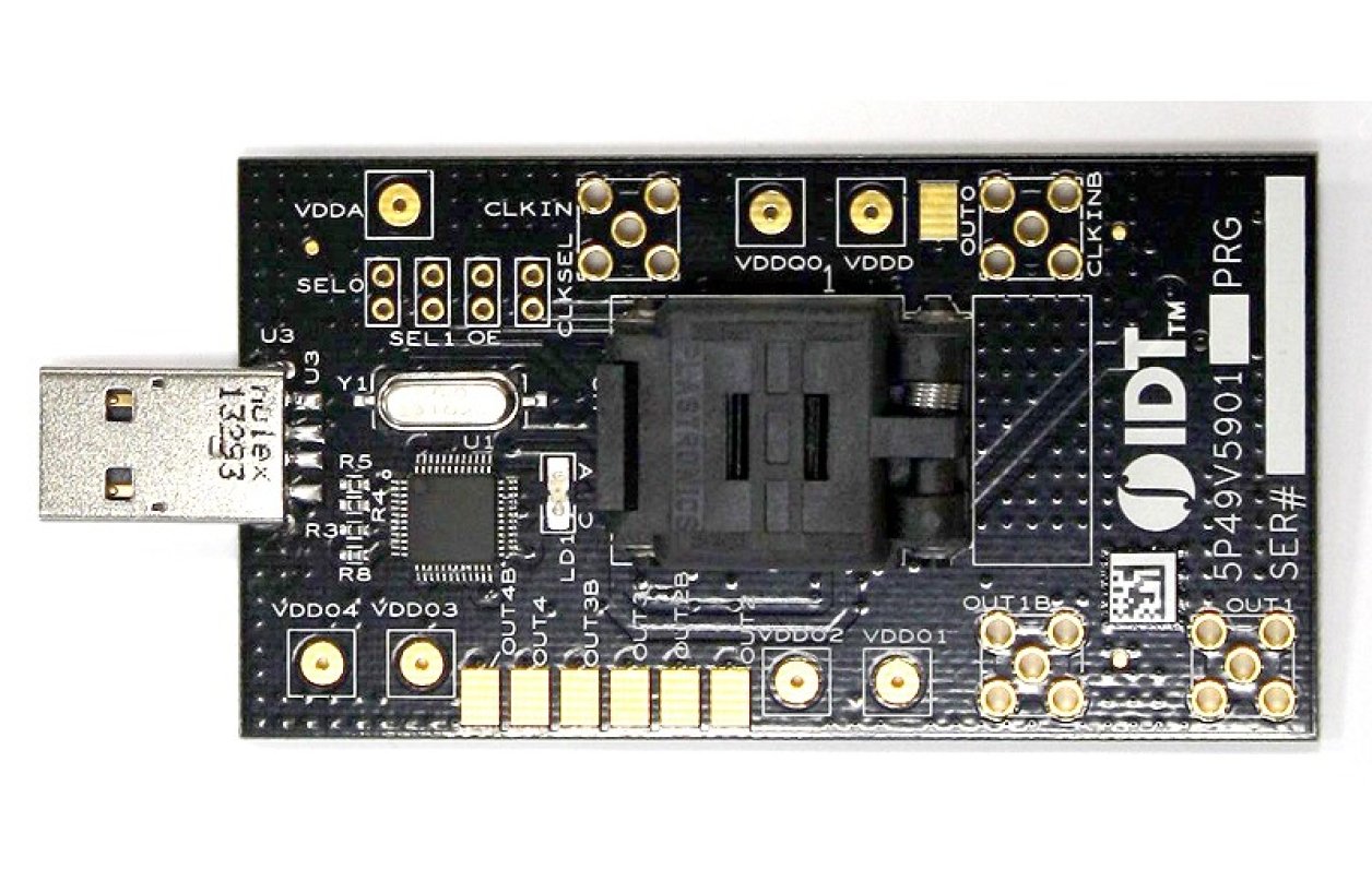 EVKVC5-59xxPROG - Programmer Board for VersaClock 5 - 5P49V59xx