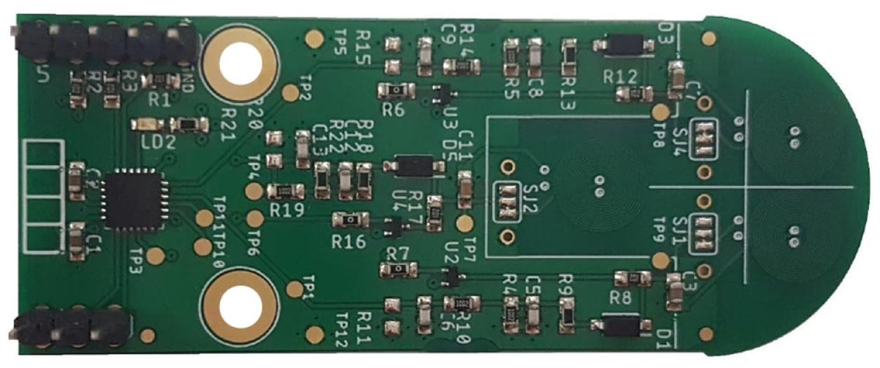Flow-It Rotational Flow Meter Board - Top