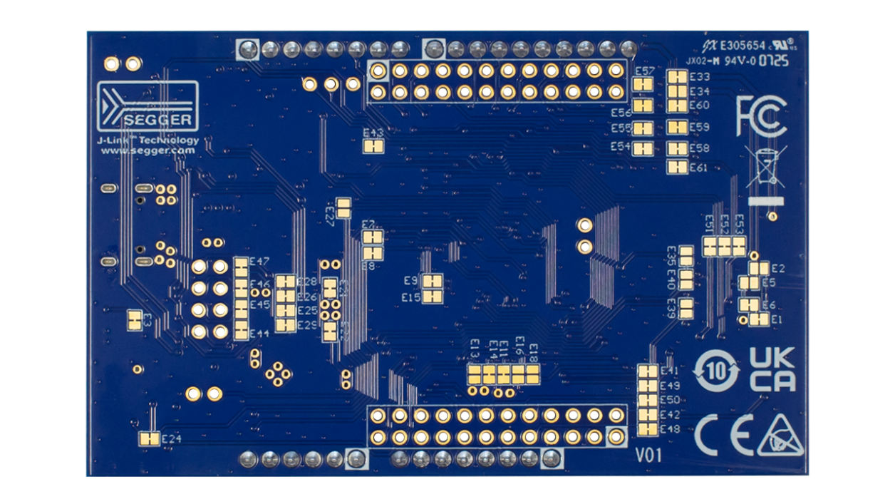 FPB-RA2T1 Evaluation Board - Bottom