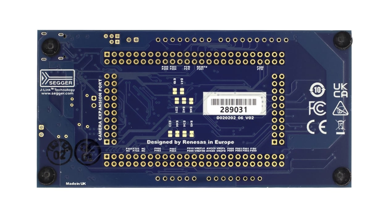 FPB-RA8E1 Fast Prototyping Board - Bottom