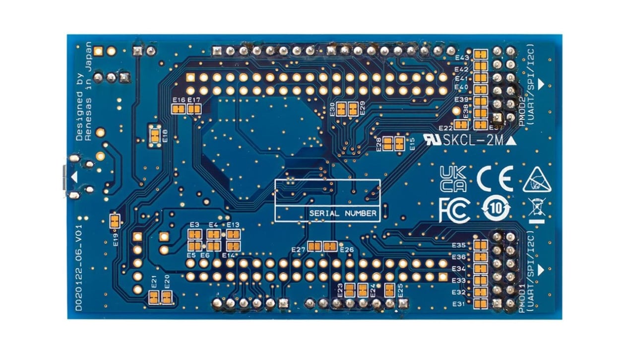 FPB-RX140 Evaluation Board - Bottom