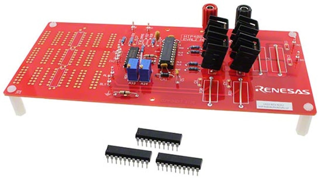 HIP4080A/81AEVALZ - 80V/2.5A Peak, High Frequency Full Bridge FET