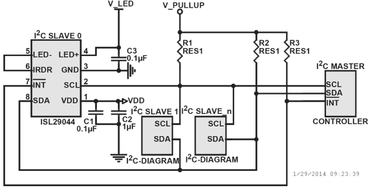ISL29044 Functional Diagram