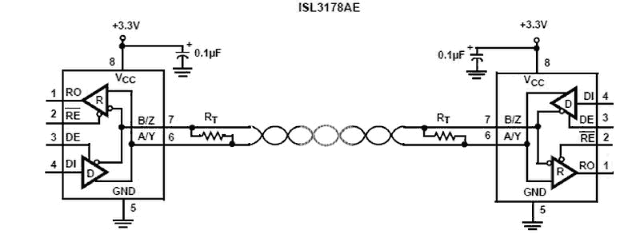 ISL3178AE Functional Diagram